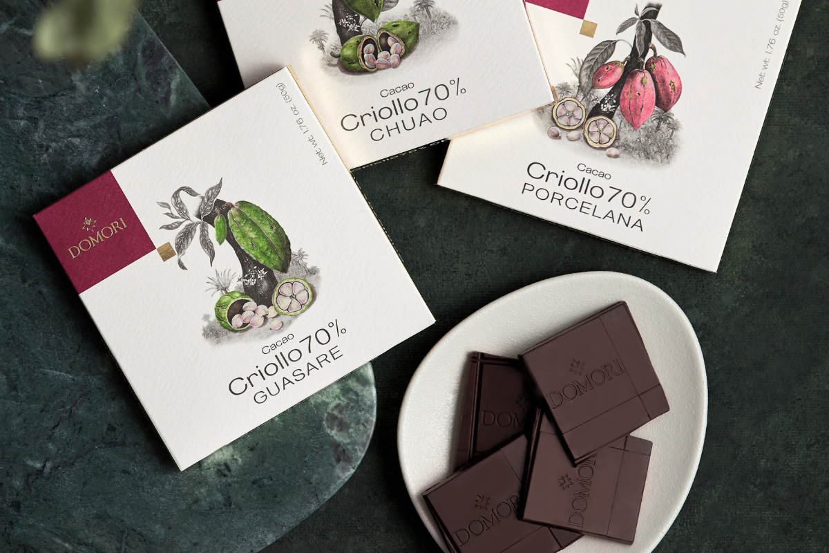 tavolette cioccolato criollo Domori