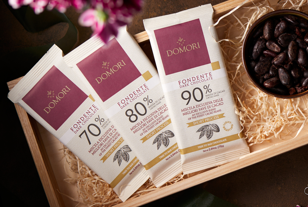 Domori tavolette cioccolato fondente