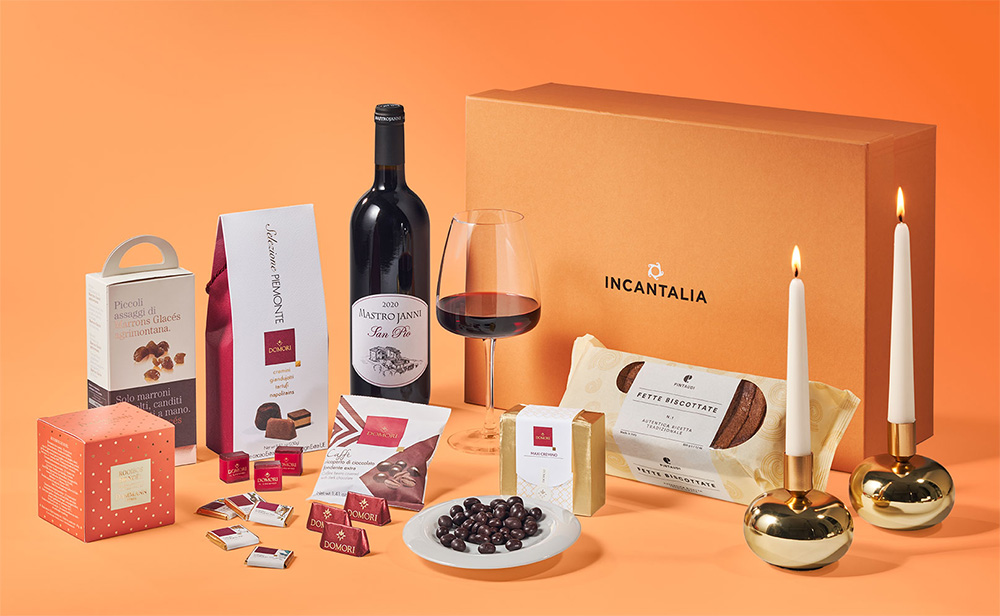 Idee regalo box degustazione grande Incantalia