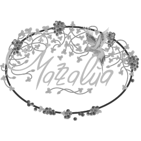 mazzalua logo white