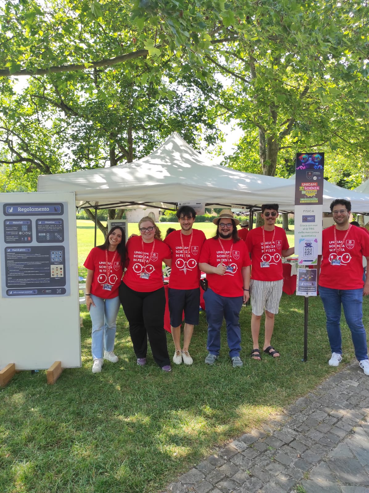 Lo stand del QTris
