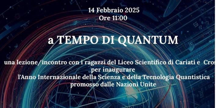 A TEMPO DI QUANTUM