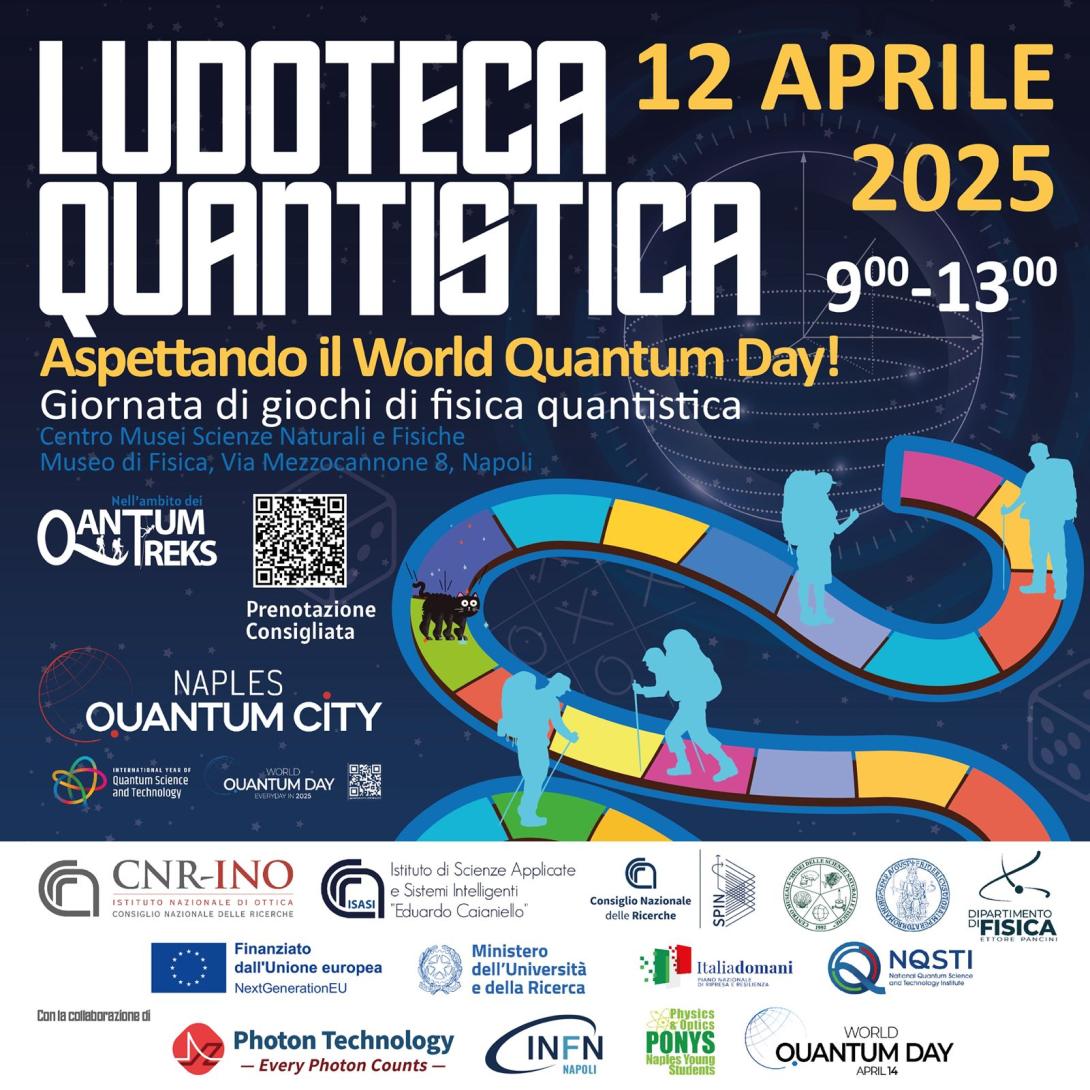 Ludoteca Quantistica al Museo di Fisica a Napoli